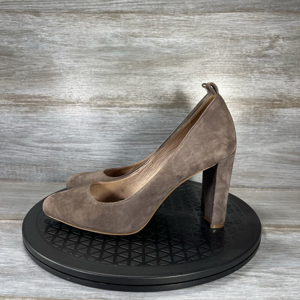 Madewell Women's Brown Suede High Heel Shoes Size 7.5 B